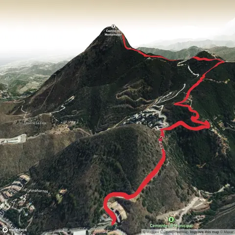 PR-A 165 Benahavis to Castillo de Montemayor