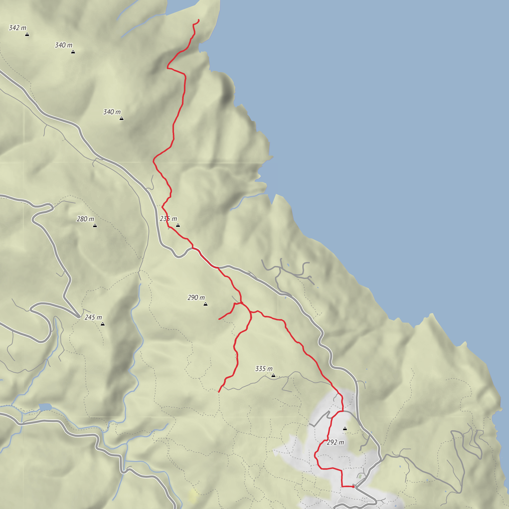 Artemonas to Agios Sostis mobile static map