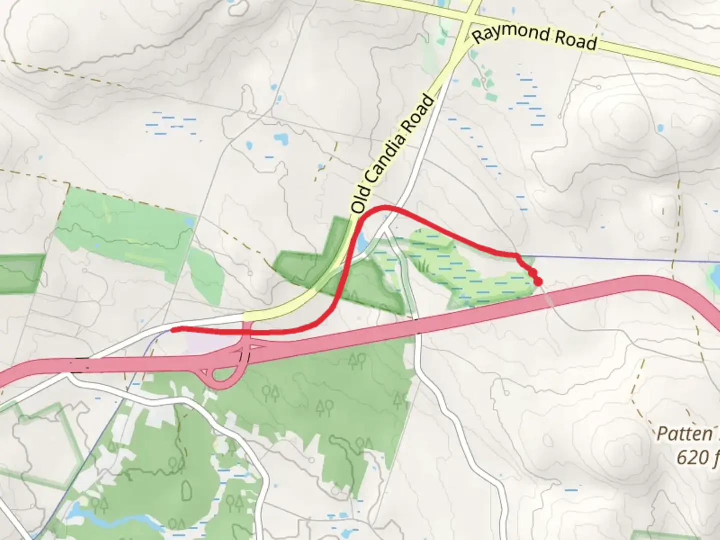 An image depicting the trail Rockingham Recreational Rail Short Trail and its surrounding area.