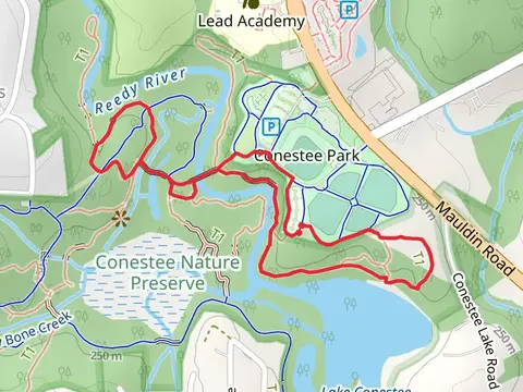 Racoon Run, River Otter Way and Woodie Loop Walk