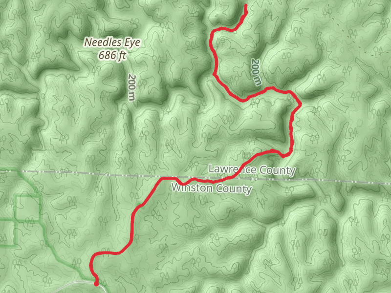 Randolph Wild Hiking Trail and East Bee Branch Canyon Trail