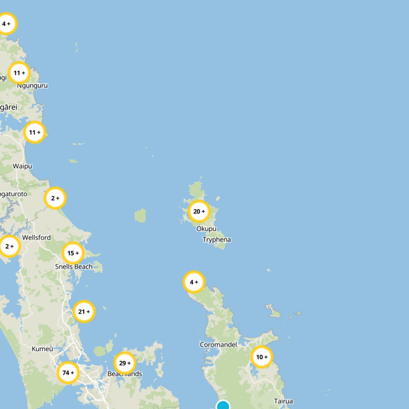 Aotea Great Barrier Static Map
