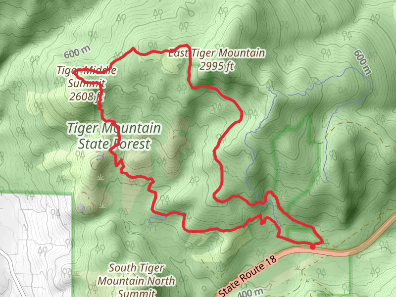 Tiger Middle Summit Loop