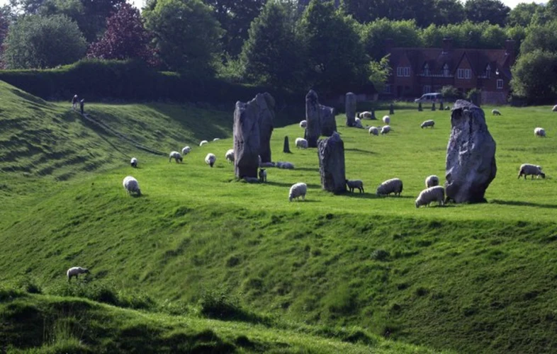 Silbury Hill, West Kennet Long Barrow and Six Round Barrows