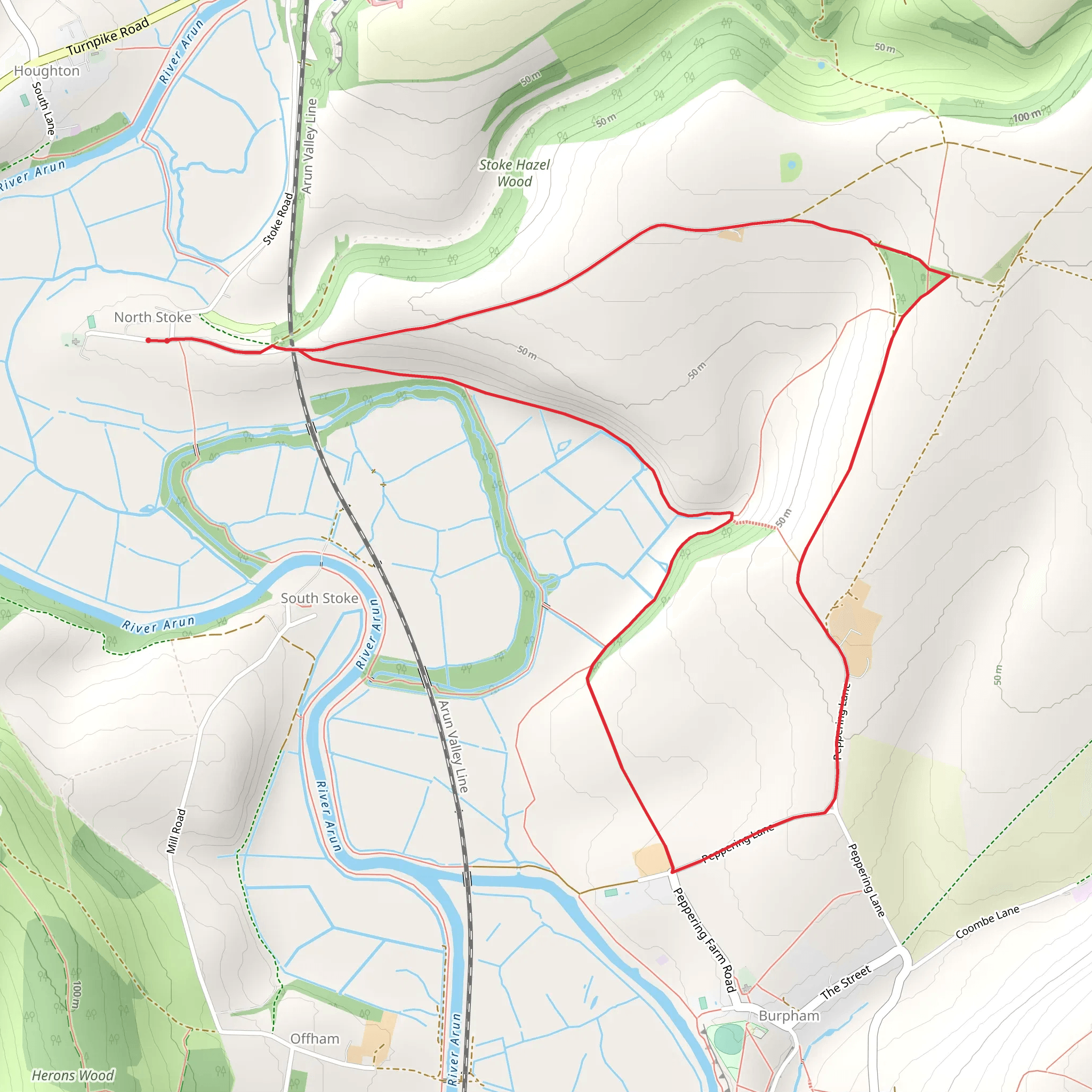 North Stoke Loop Walk | West Sussex | England