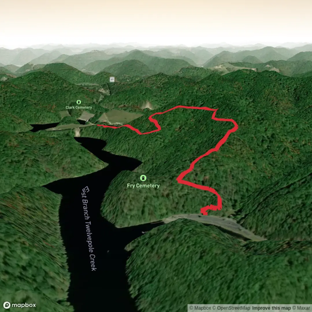 An image depicting the trail Army Corps of Engineers and its surrounding area.