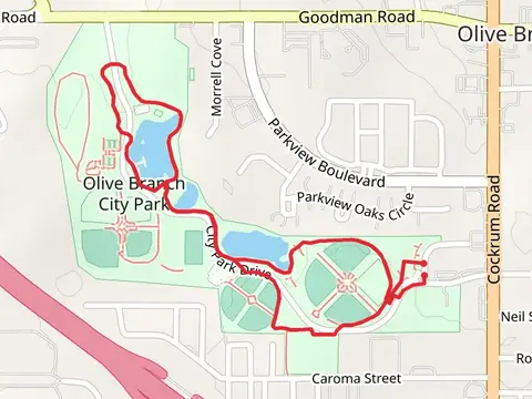 Olive Branch City Park Loop
