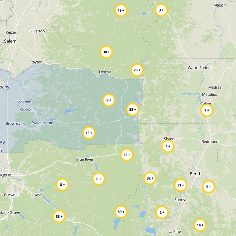 Linn County Static Map