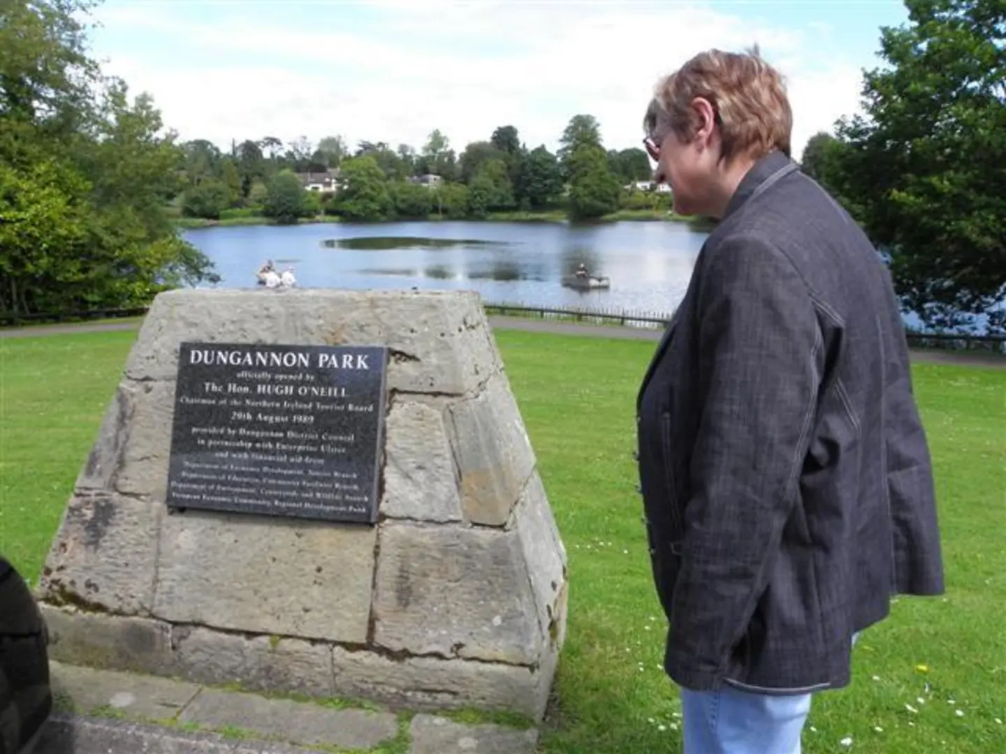 An image depicting the trail Dungannon Park Trail and its surrounding area.