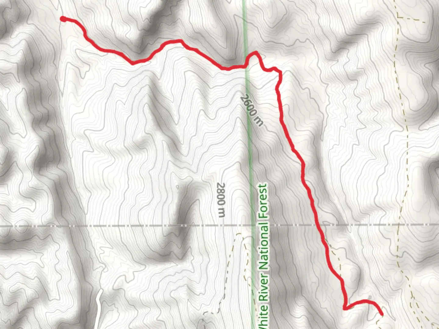 An image depicting the trail Flag Creek Trail and its surrounding area.