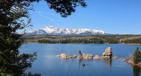 Rampart Reservoir Loop via Rainbow Gulch