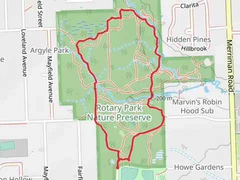 Rotary Park Nature Preserve Loop