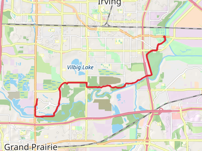 Campion Trail South and Lone Star Trail