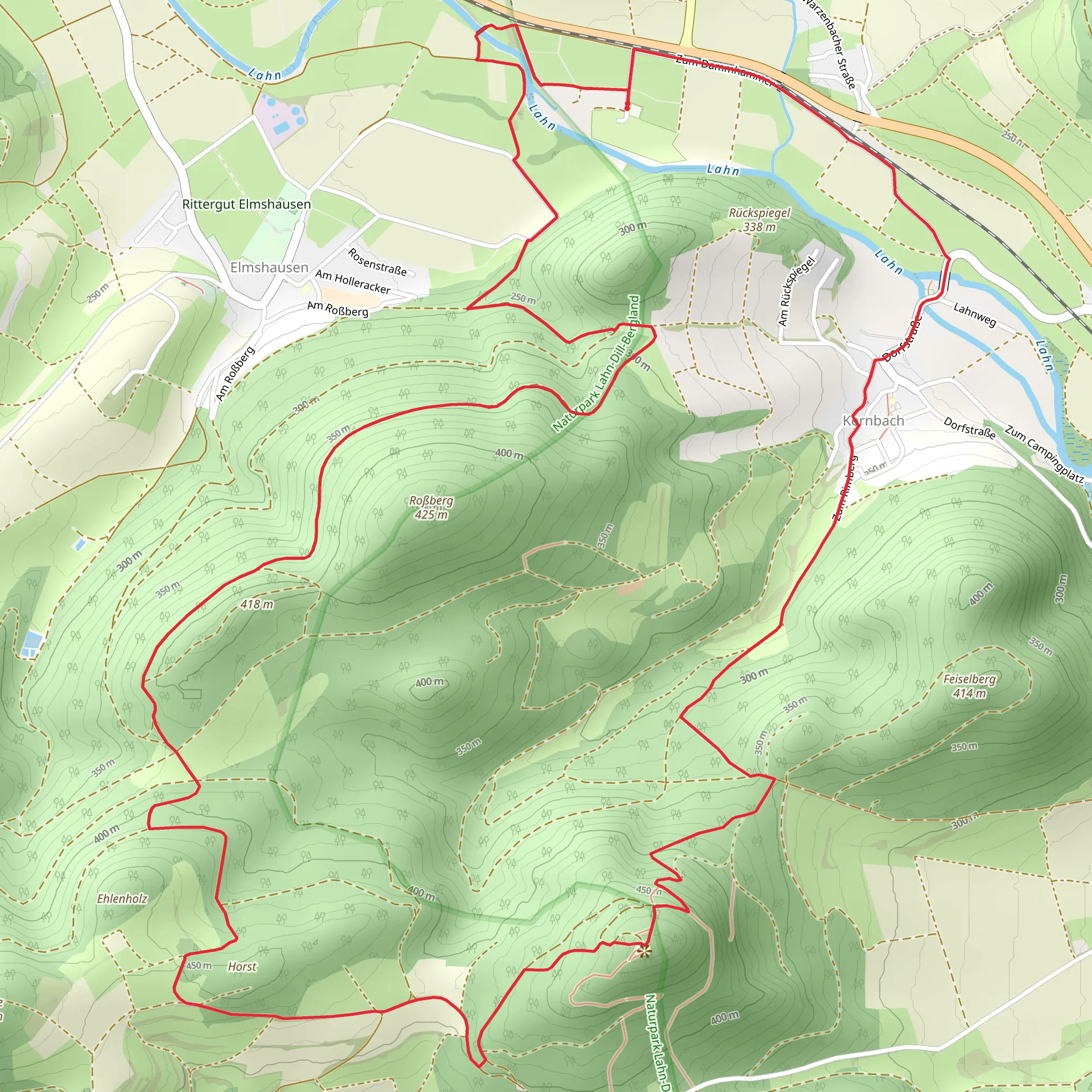 Rimberg via Wollenbergweg mobile static map