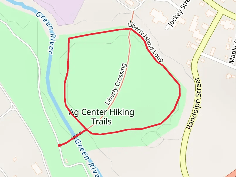 Ag Center Hiking Trails Loop