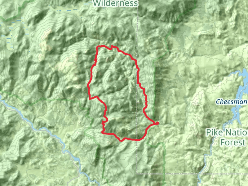 Goose Creek, McCurdy Park and Hankins Pass Loop