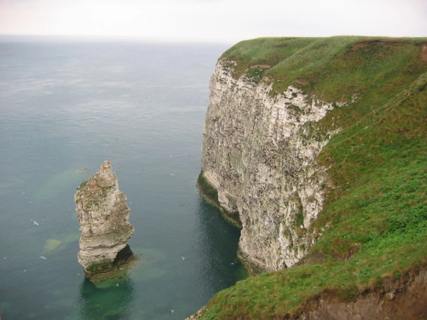 An image depicting the trail Flamborough to North Landing and its surrounding area.
