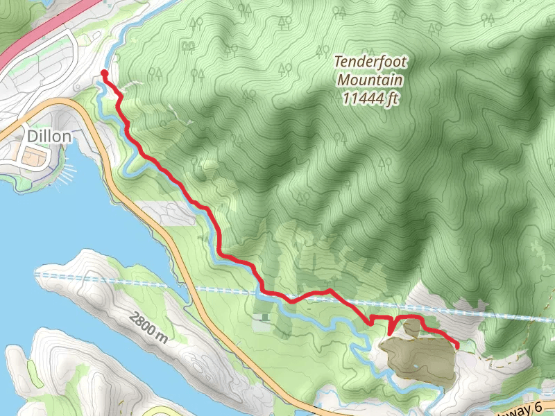 Tenderfoot Trail Road