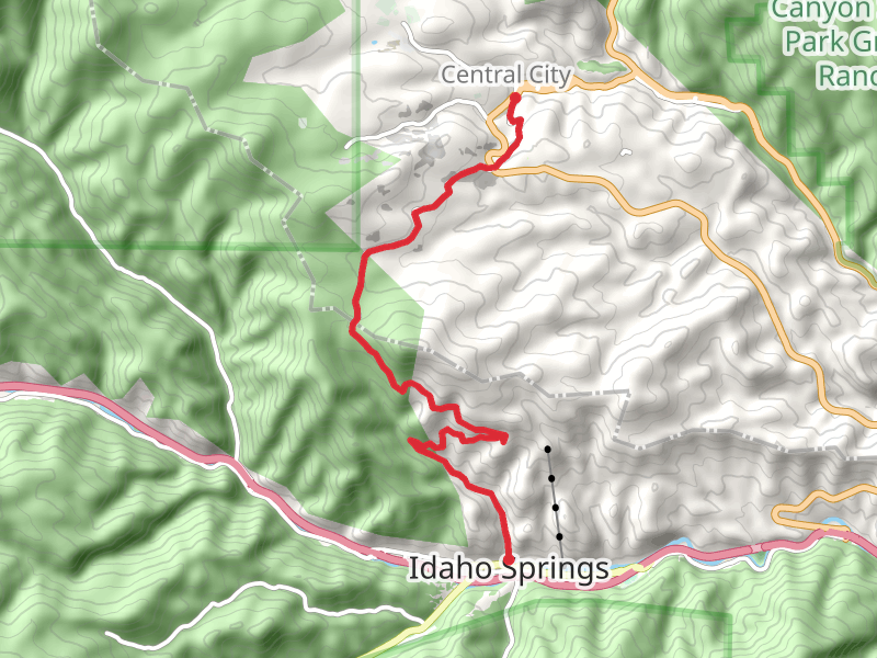 Virginia Canyon Road Trail