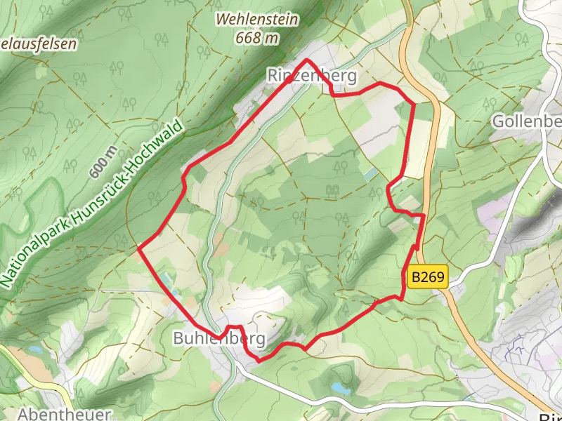 Rinzenberg to Buhlenberg Loop