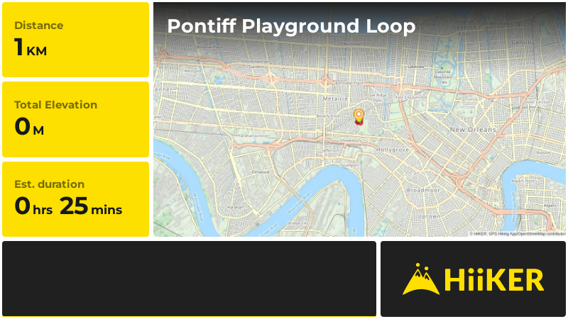 Pontiff Playground Loop | Jefferson Parish | Louisiana