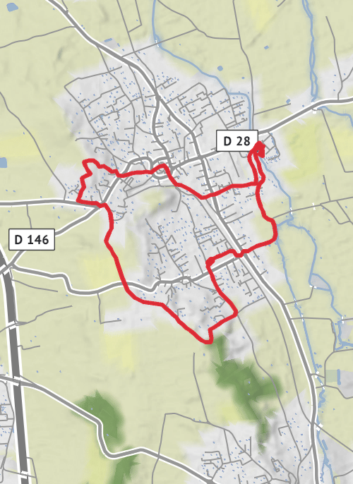 Balade mobile static map