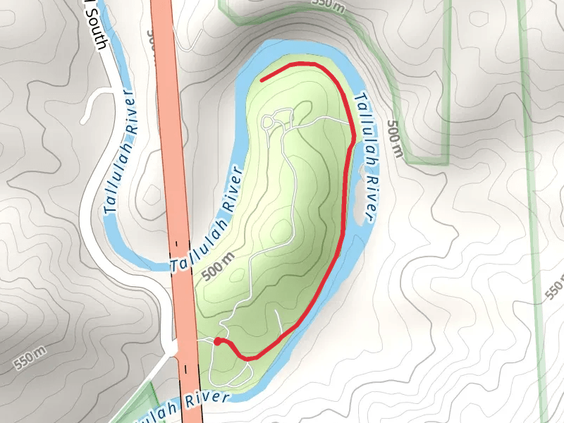 Tallulah River Out and Back