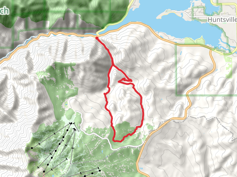 Wheeler Canyon and Icebox Loop Trail