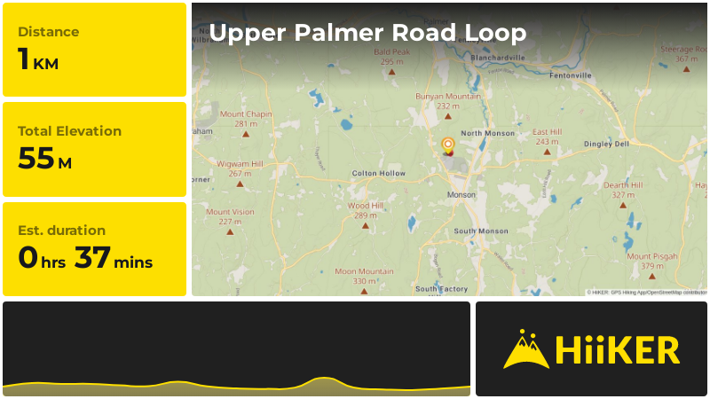 Upper Palmer Road Loop | Hampden County | Massachusetts