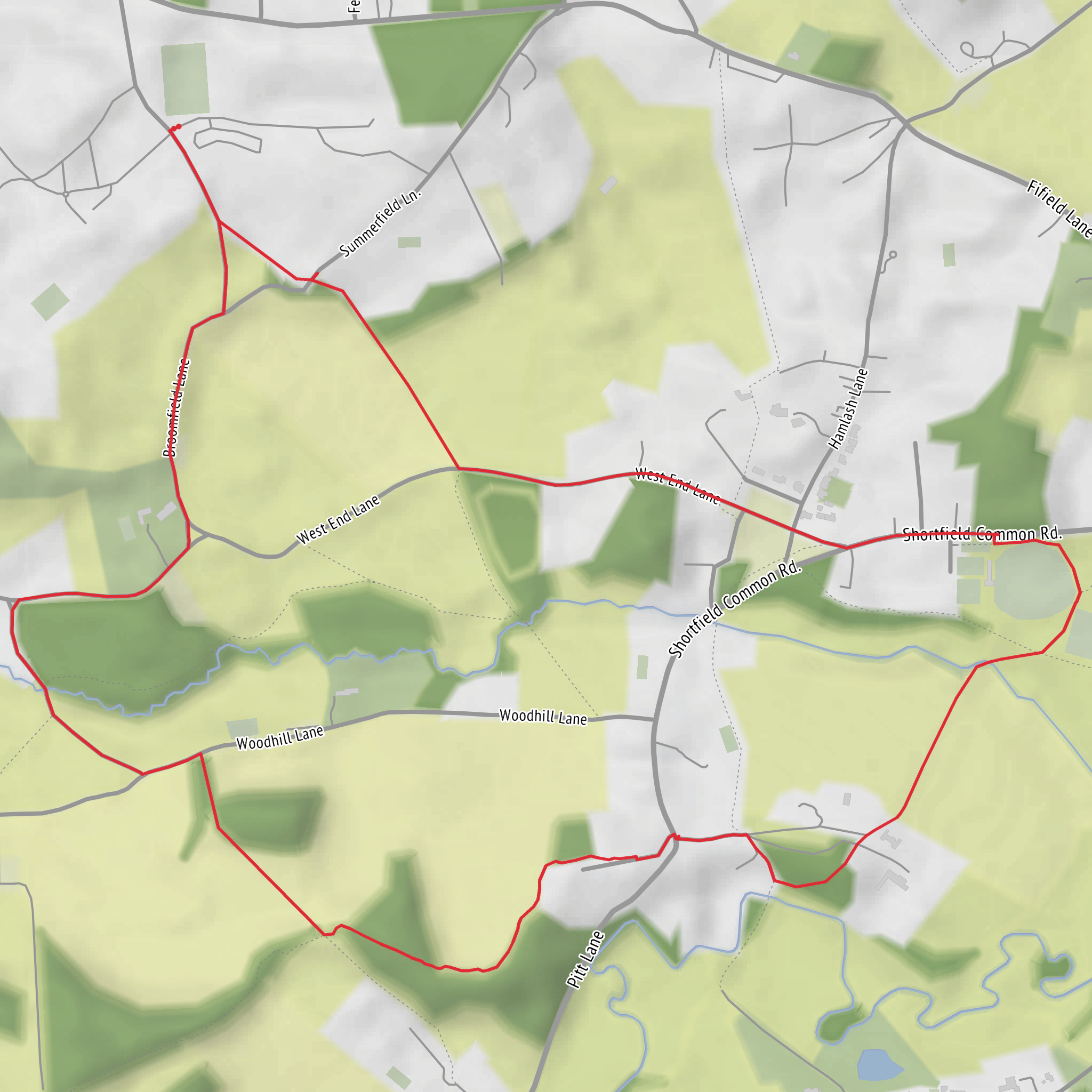 Frensham Heights mobile static map