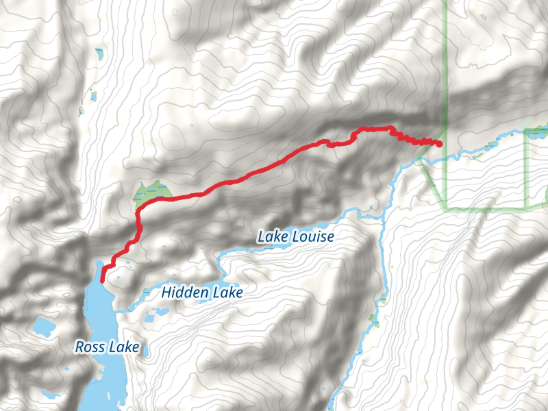 Rose Lake via Whiskey Mountain Cutoff