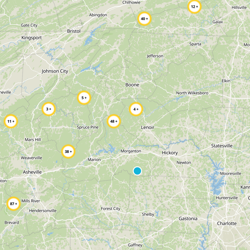 Caldwell County Static Map
