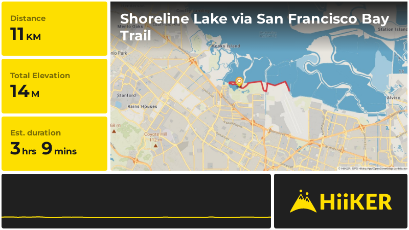 Shoreline Lake via San Francisco Bay Trail | Santa Clara County | Cali
