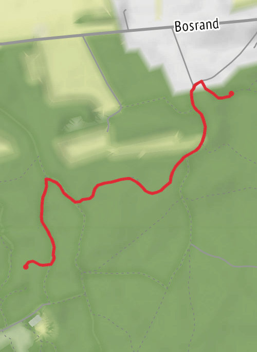 Hike from Dwingeloo mobile static map