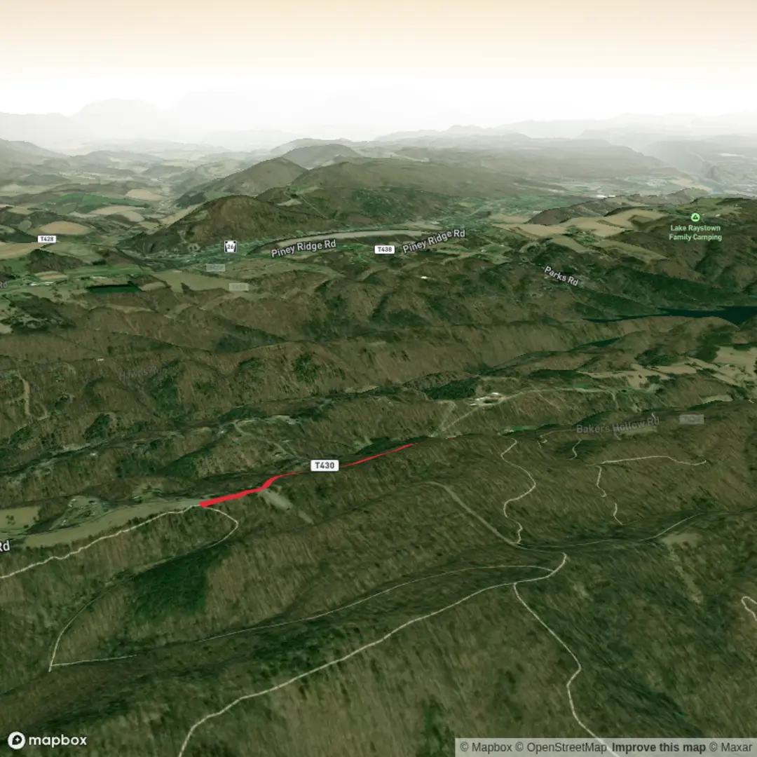 An image depicting the trail Buck Trail and its surrounding area.