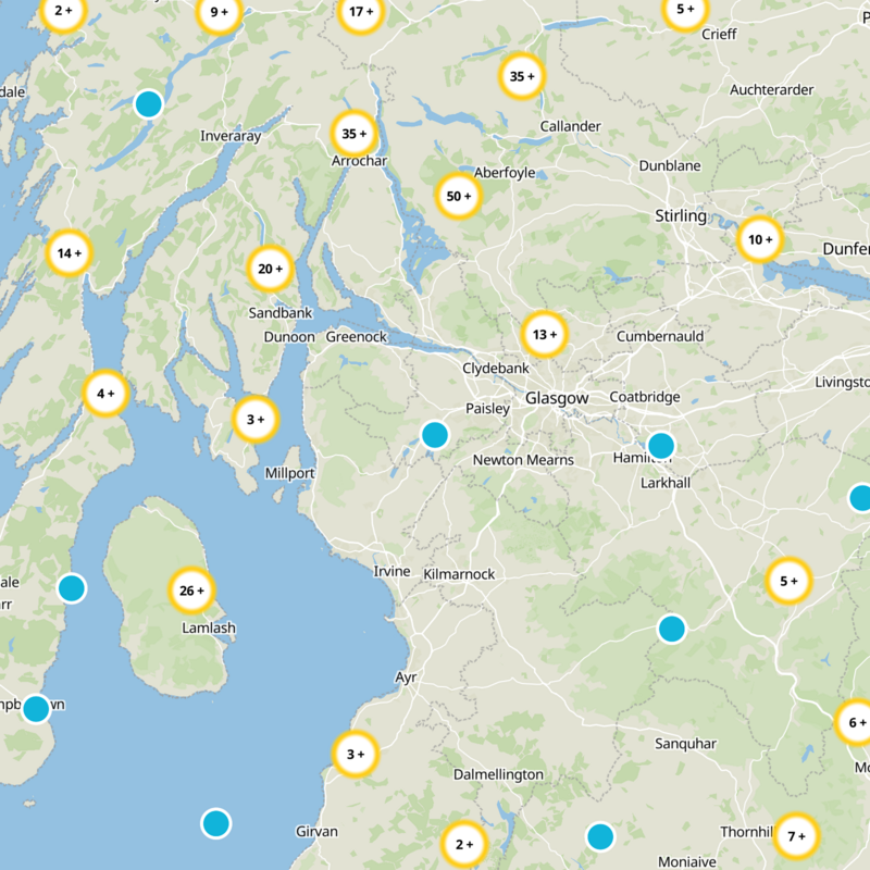 Renfrewshire Static Map