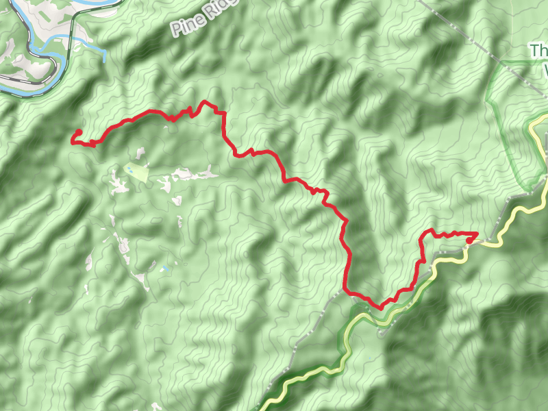 Floyd Mountain and Fork Mountain Appalachian Trail