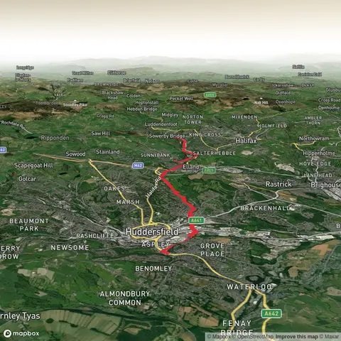 Huddersfield to Sowerby Bridge