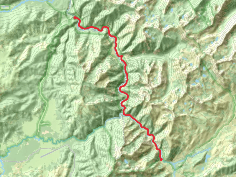 Middle Fork Trail and Marsh Creek Trail