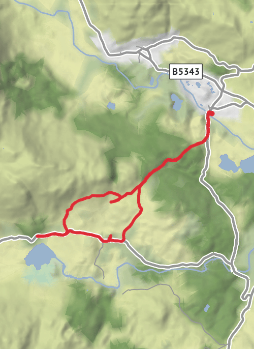 Lake District National Park - Jul 29 mobile static map