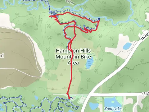 Straightway and Woodward Creek Loop