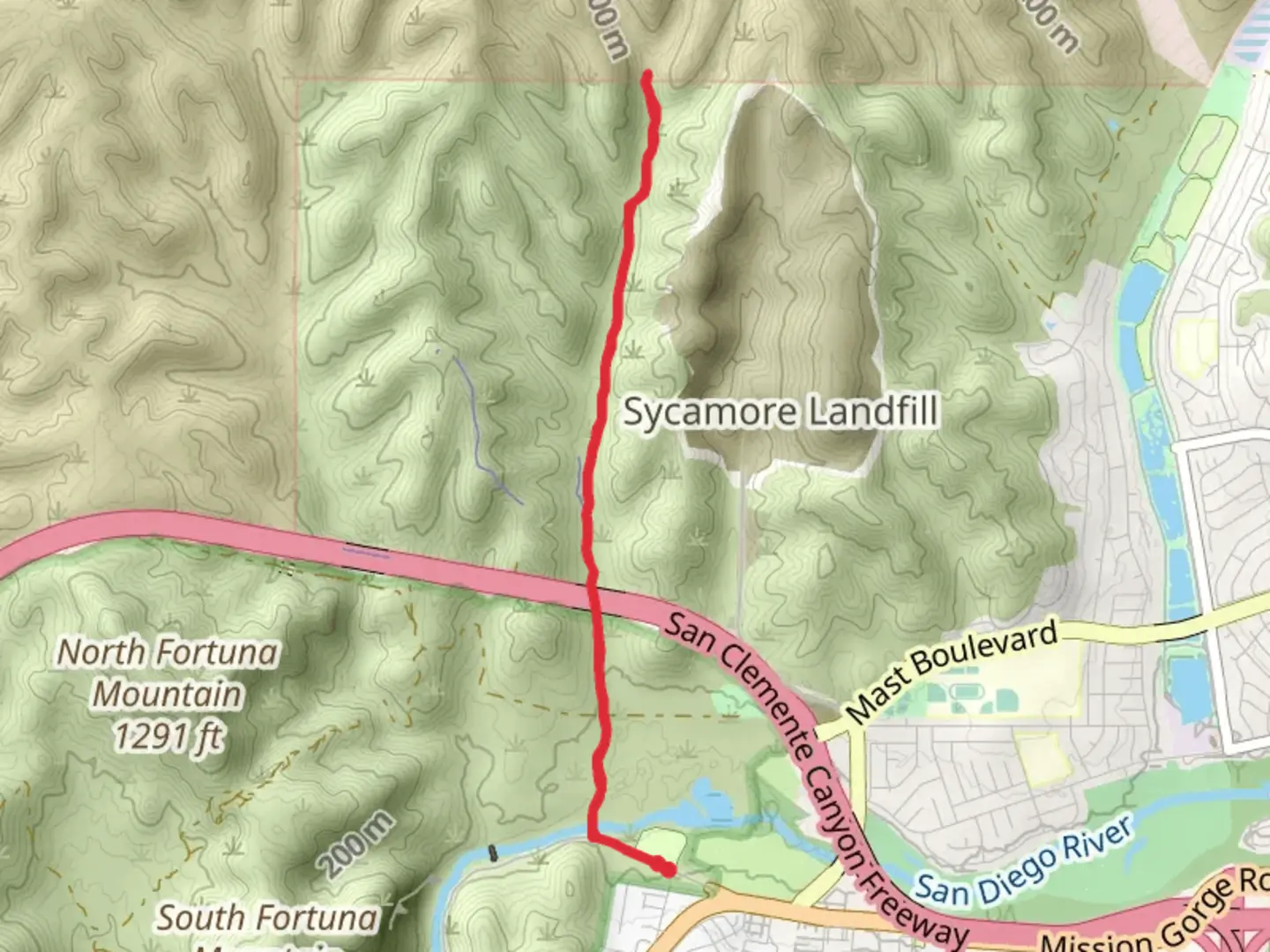An image depicting the trail Walk along Spring Canyon Creek and its surrounding area.