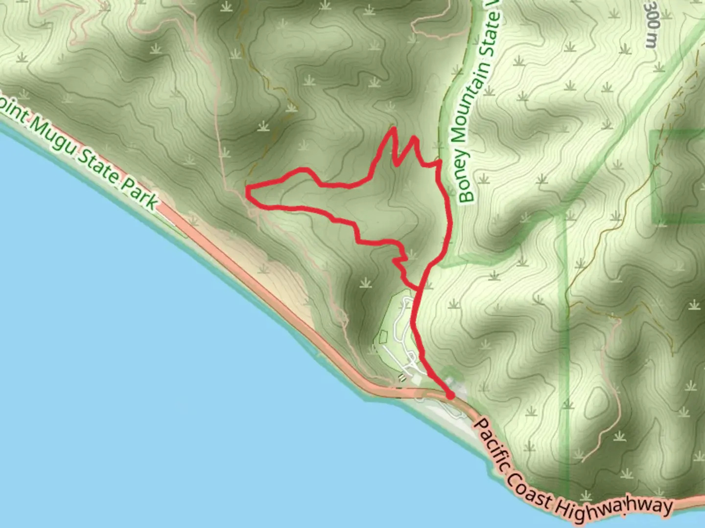 An image depicting the trail Overlook Fire and Scenic Loop Trail and its surrounding area.