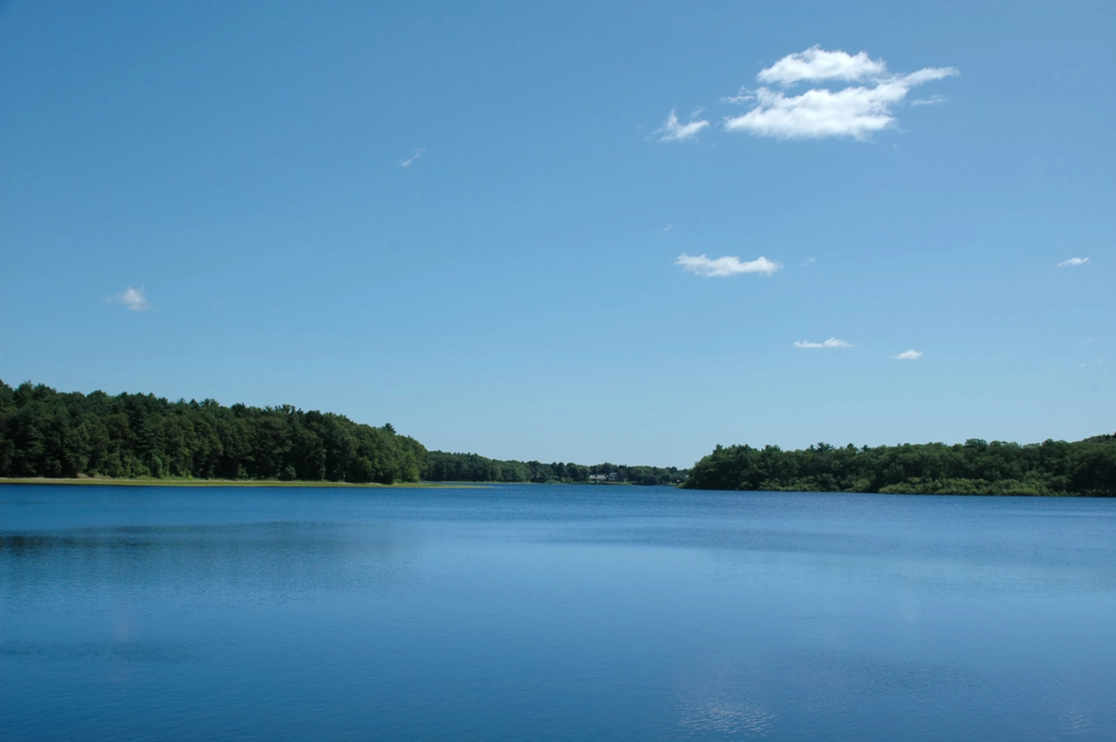 An image depicting the trail Wenham Lake Loop and its surrounding area.