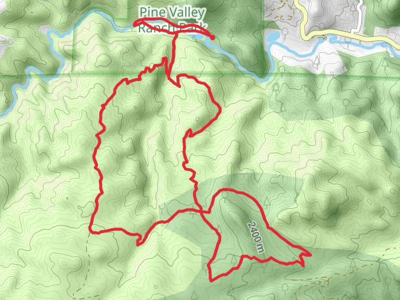 Pine Lake Trail, Buck Gulch Trail and Homestead Loop