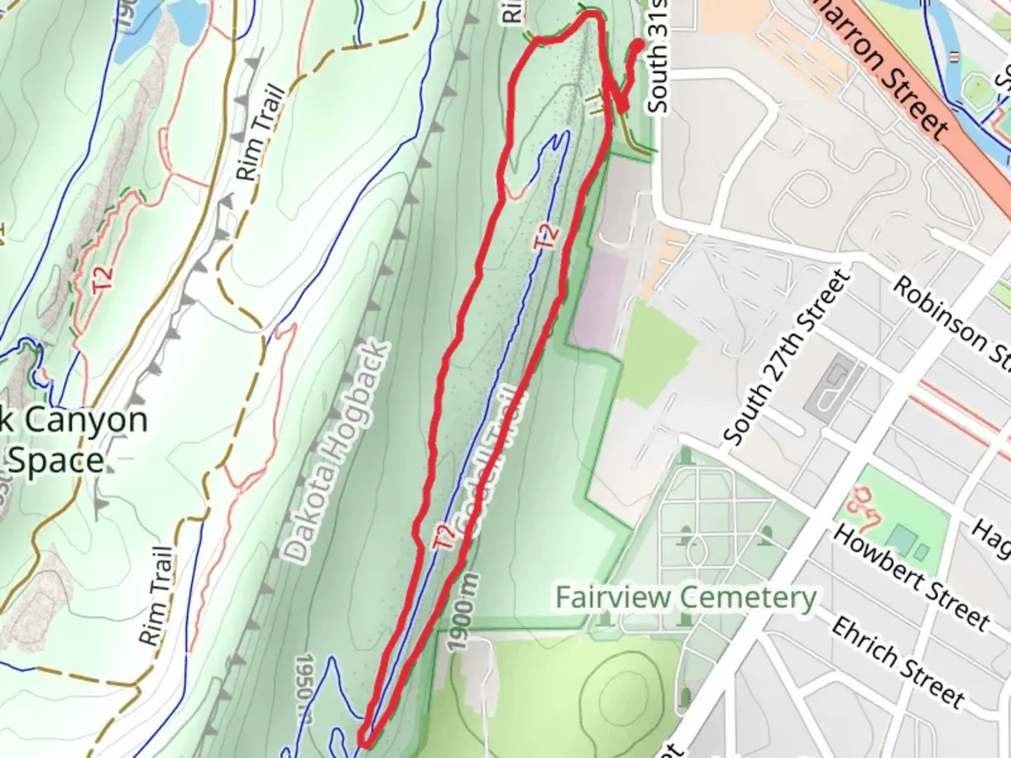 An image depicting the trail Chamberlain and Lower Codell Loop Trail and its surrounding area.