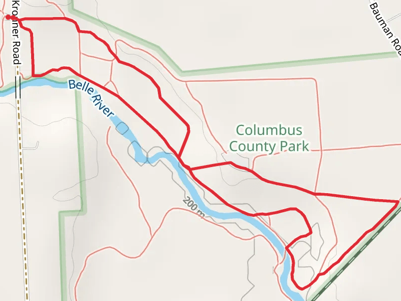Kronner Road Loop - East