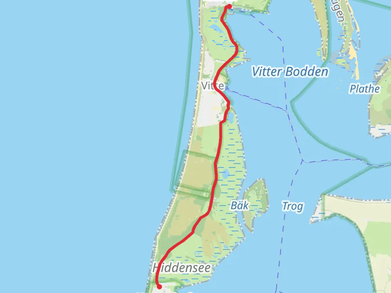Kloster to Neuendorf via Aasriege