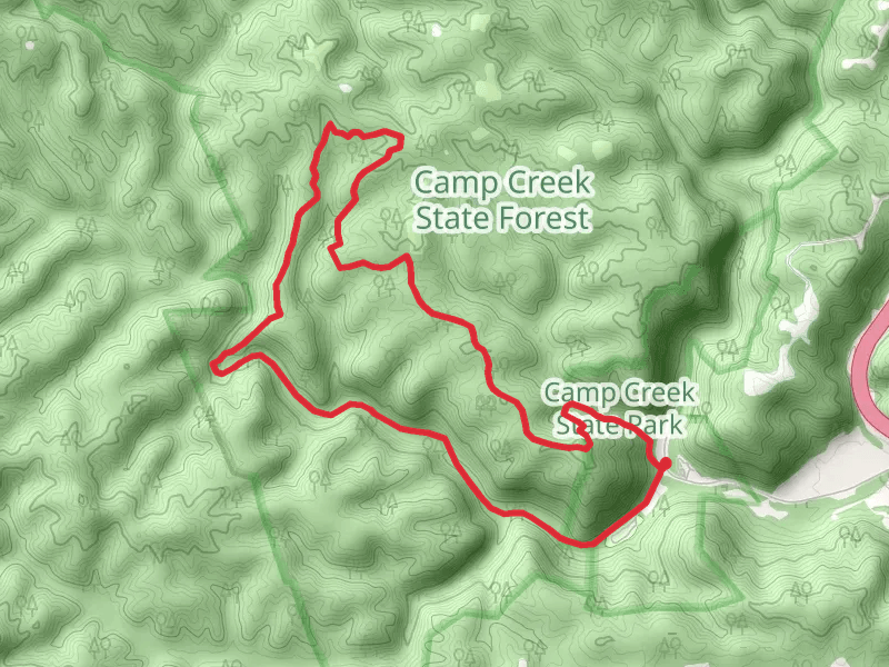 Farley Ridge Road and Turkey Loop Road and Trail