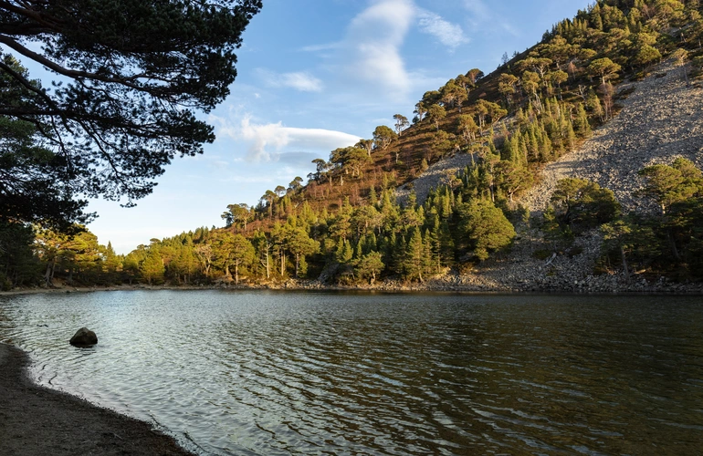 Loch Turrett and Lochan Uaine